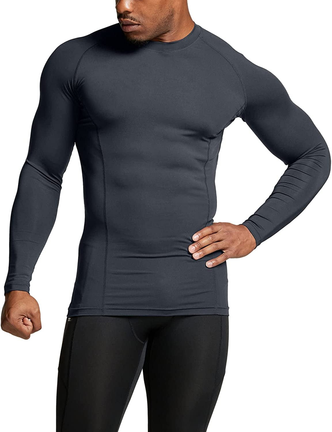 Men's UPF 50+ Long Sleeve Compression Shirt