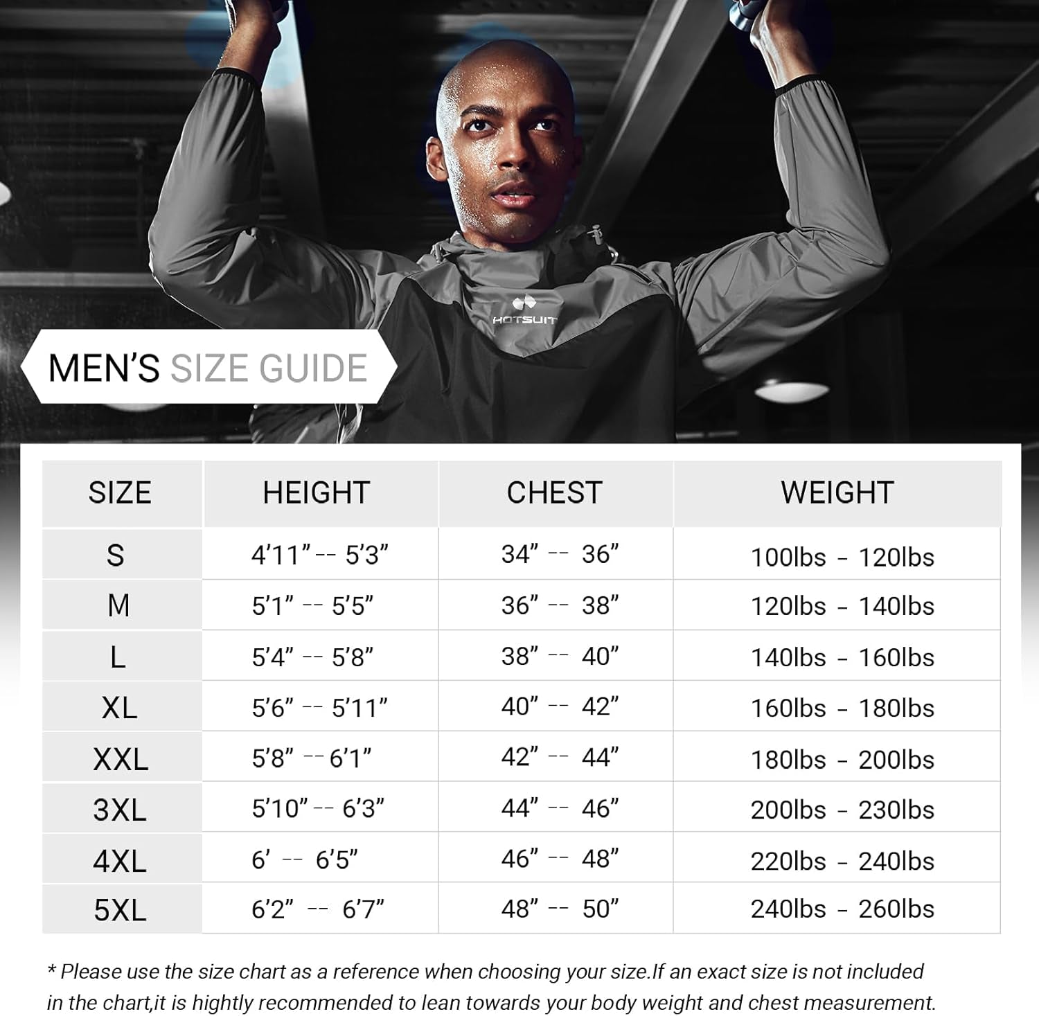 Men’s Sauna Suit – Sweat Jacket & Pants for Gym Workouts