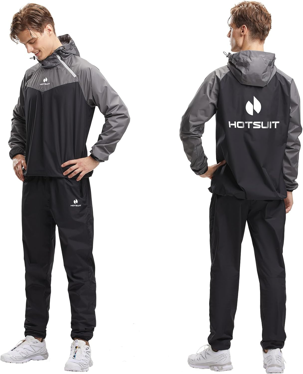 Men’s Sauna Suit – Sweat Jacket & Pants for Gym Workouts