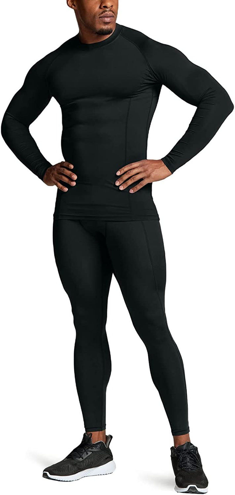 Men's UPF 50+ Long Sleeve Compression Shirt