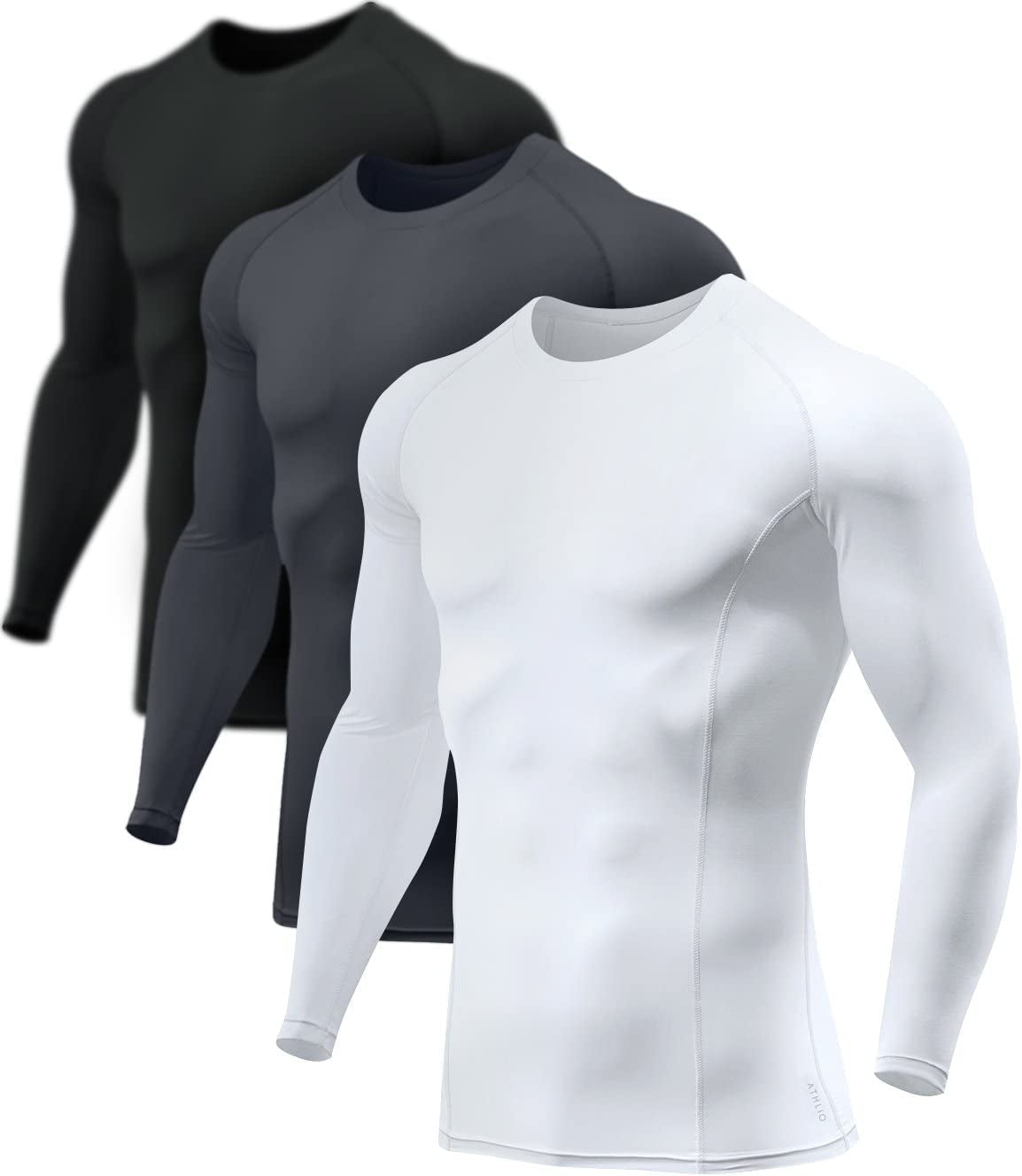 Men's UPF 50+ Long Sleeve Compression Shirt