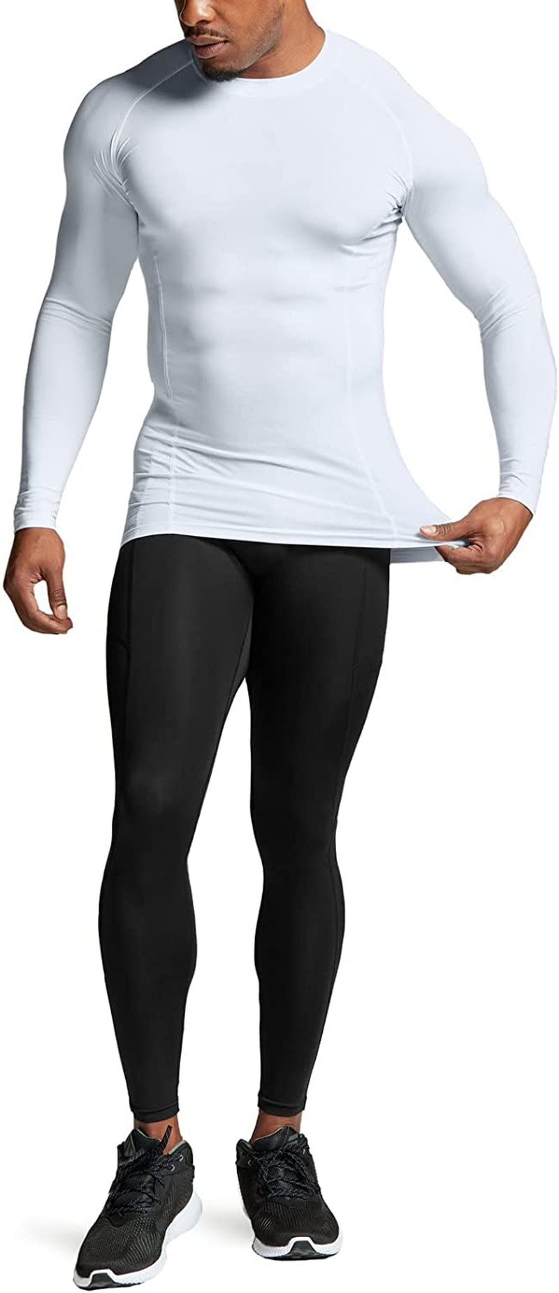 Men's UPF 50+ Long Sleeve Compression Shirt